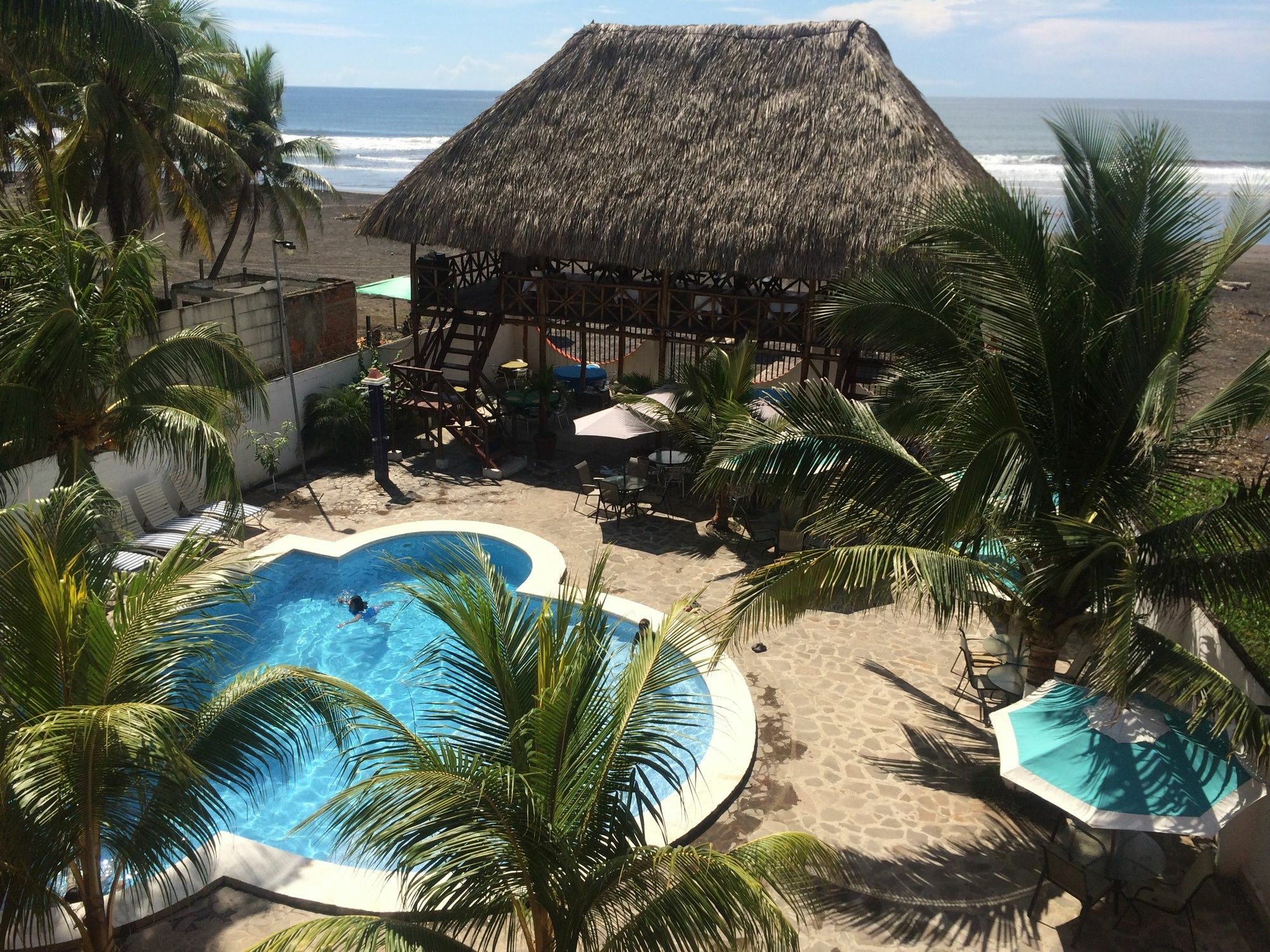 Sabas Beach Resort La Libertad Exterior foto